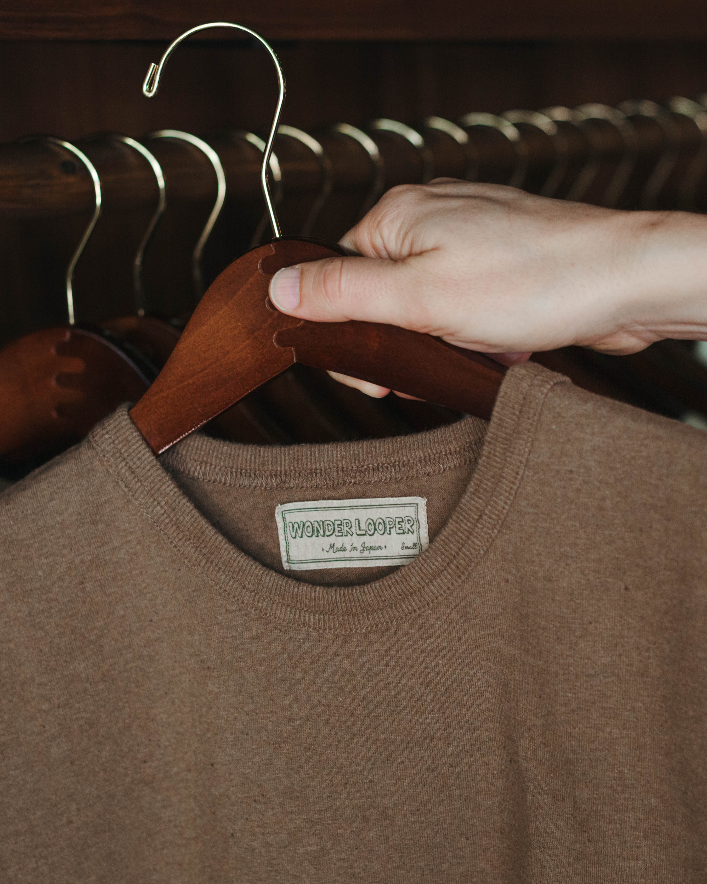 Wonder Looper Iron Mordant FoxFibre® Tee