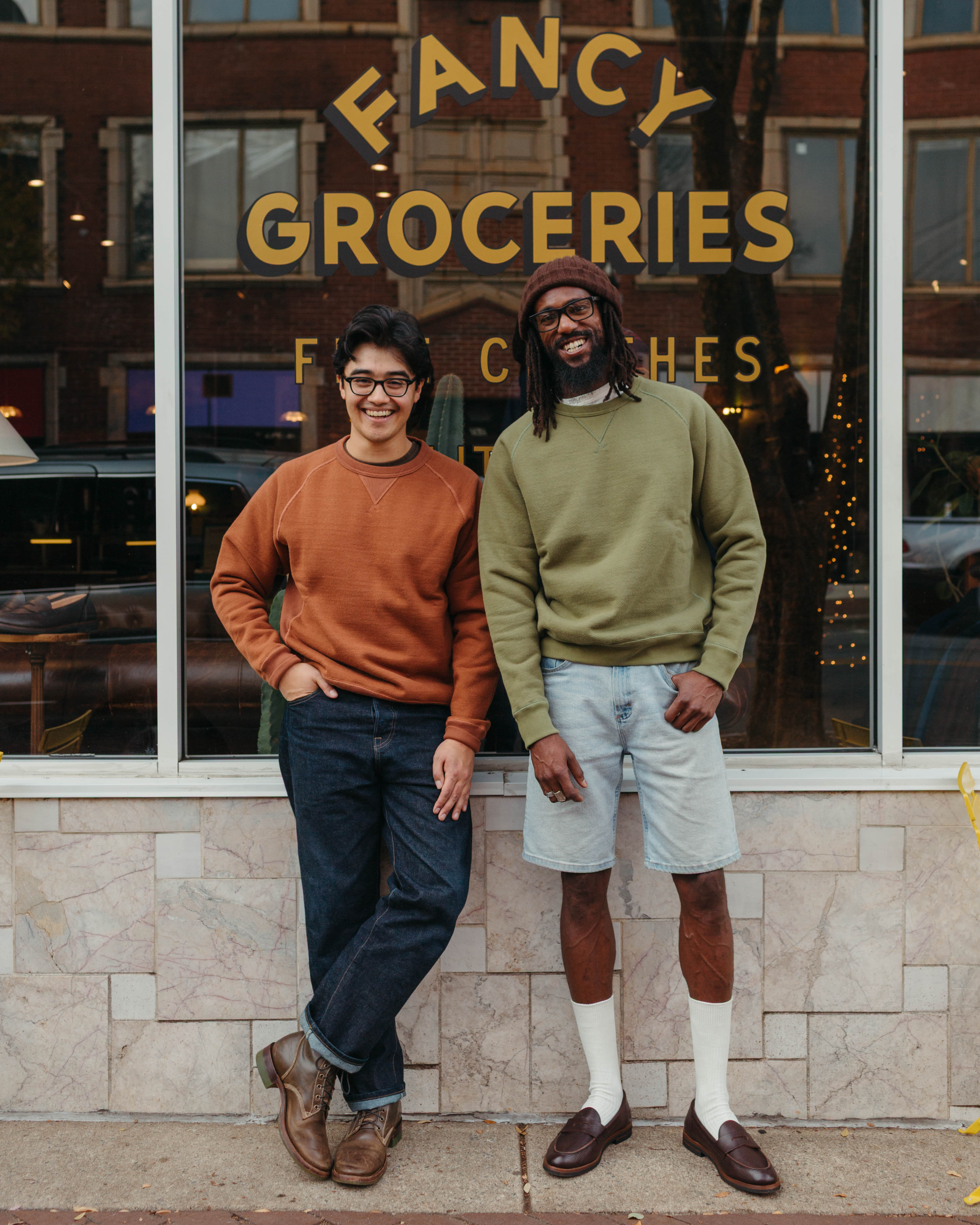 Wonder Looper Double Heavy Weight French Terry Crew Neck