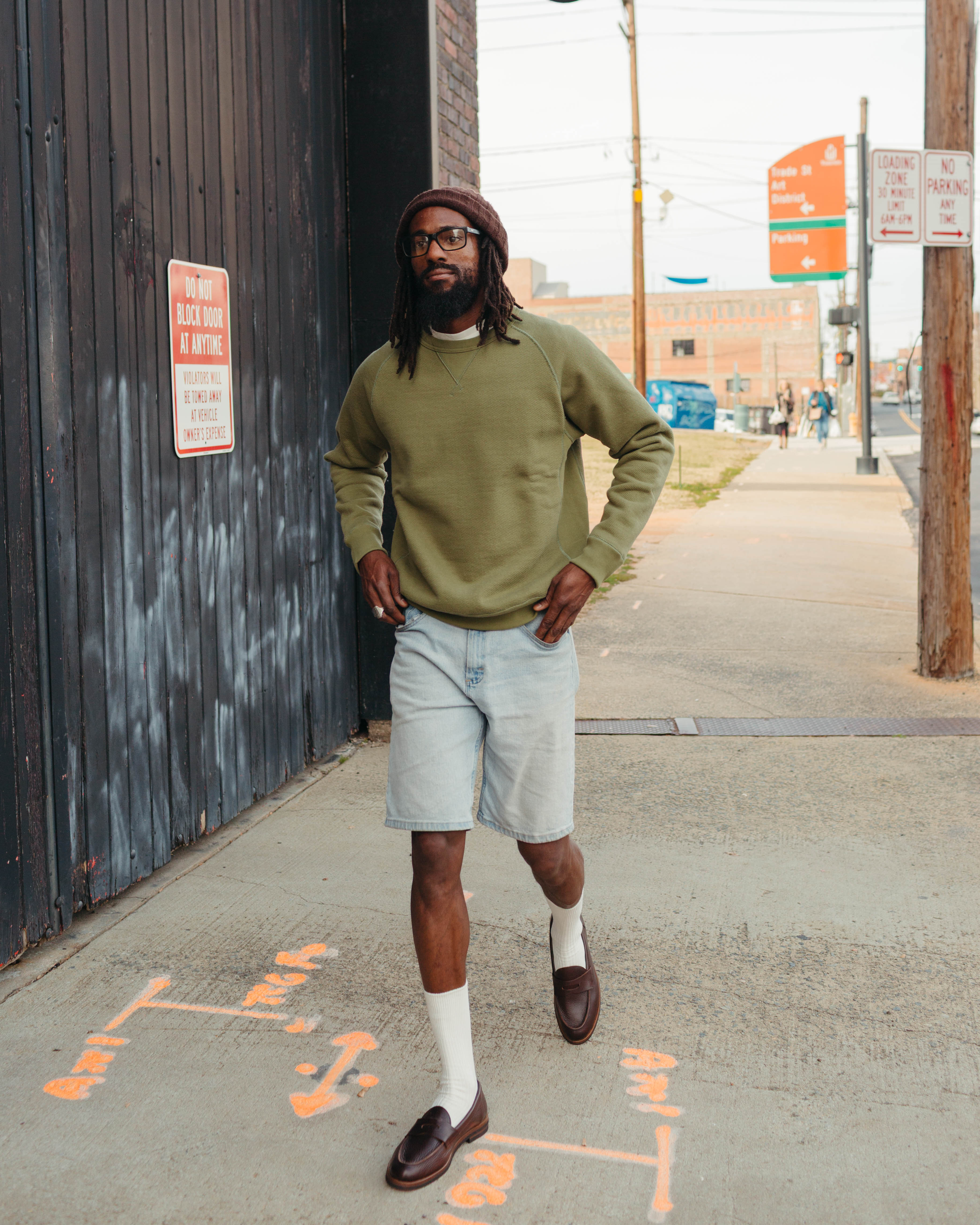 Wonder Looper Double Heavy Weight French Terry Crew Neck