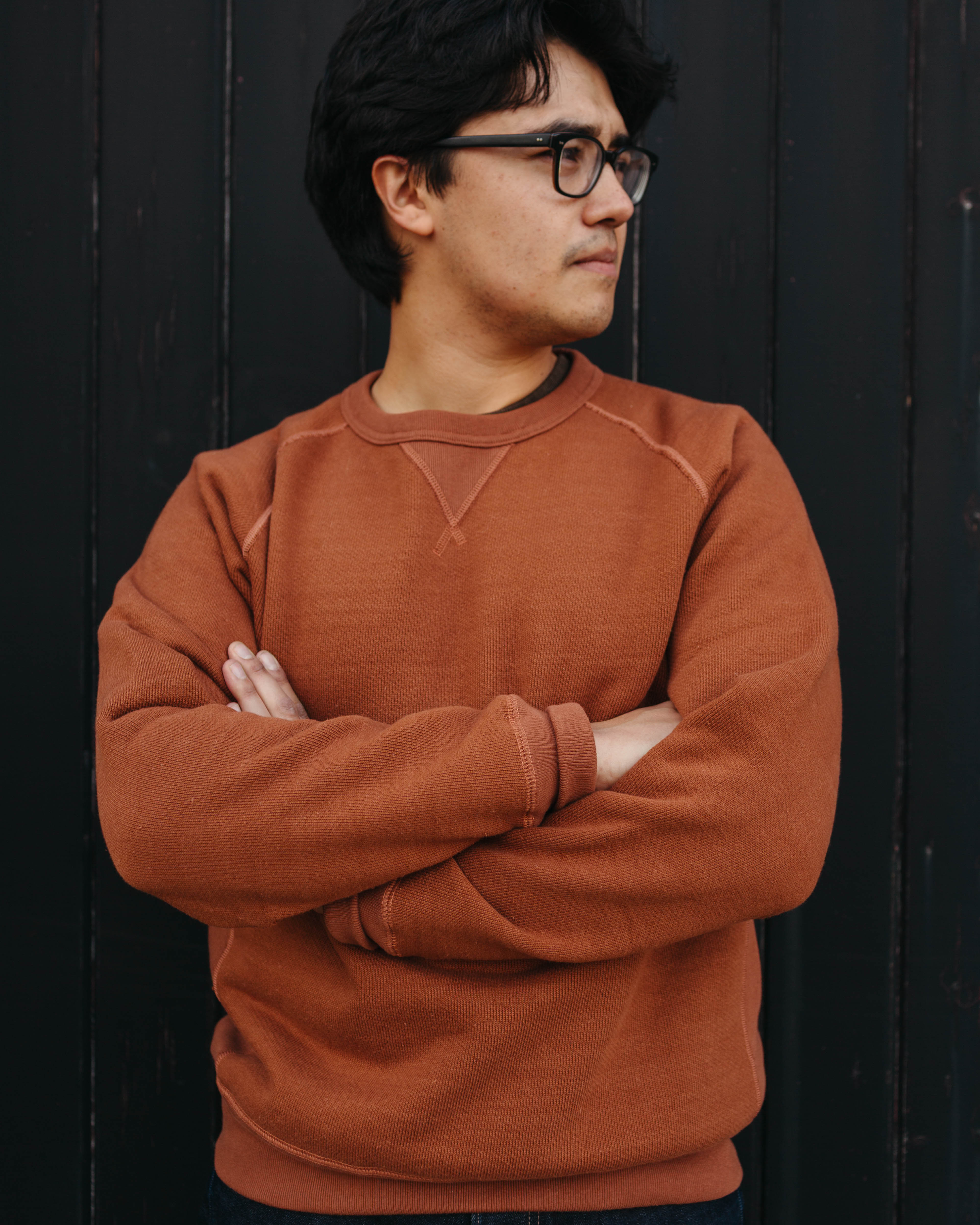 Wonder Looper Double Heavy Weight French Terry Crew Neck