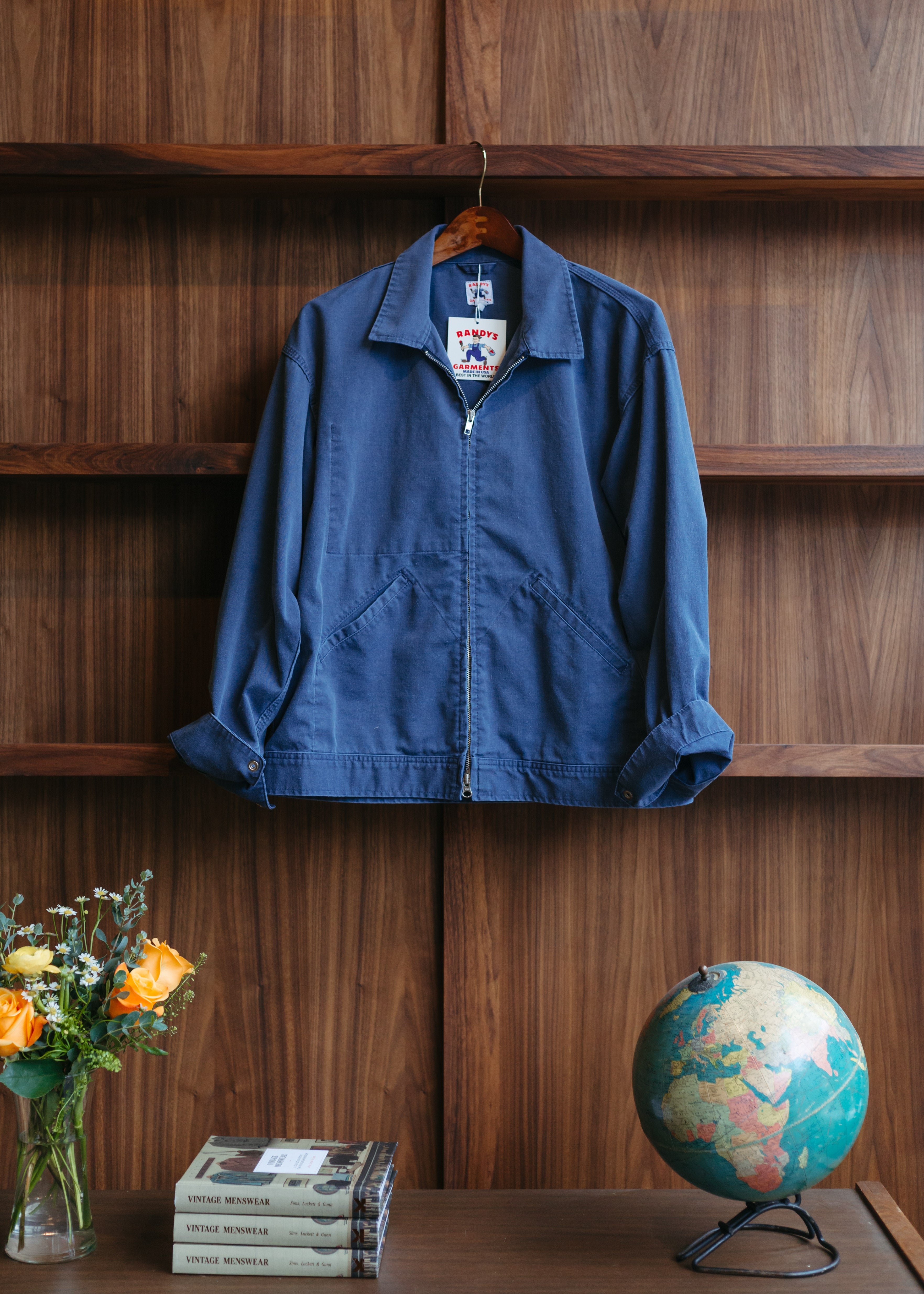 Randy's Garments 7oz Indigo Dyed Mechanics Jacket