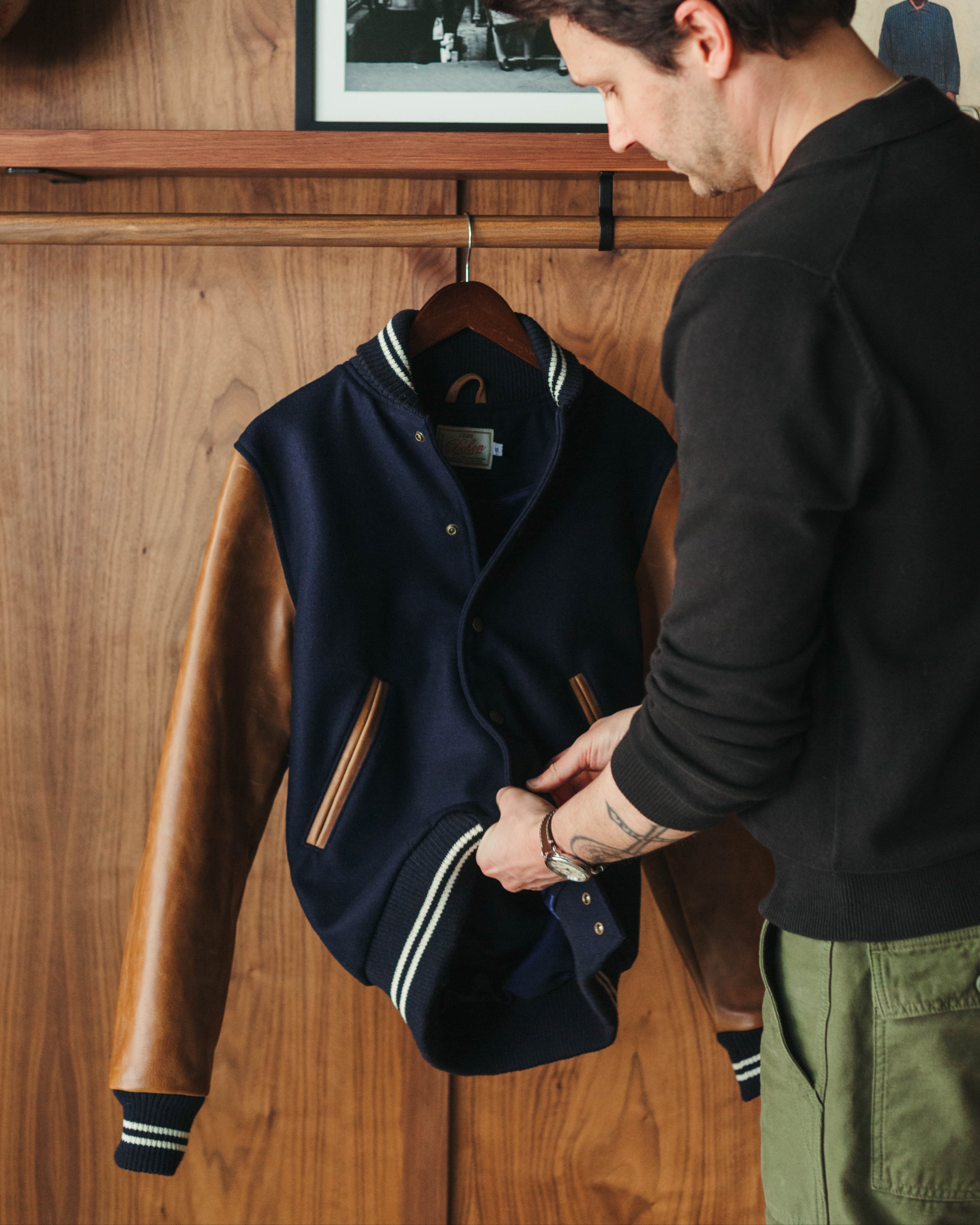 Dehen1920 Varsity Jacket