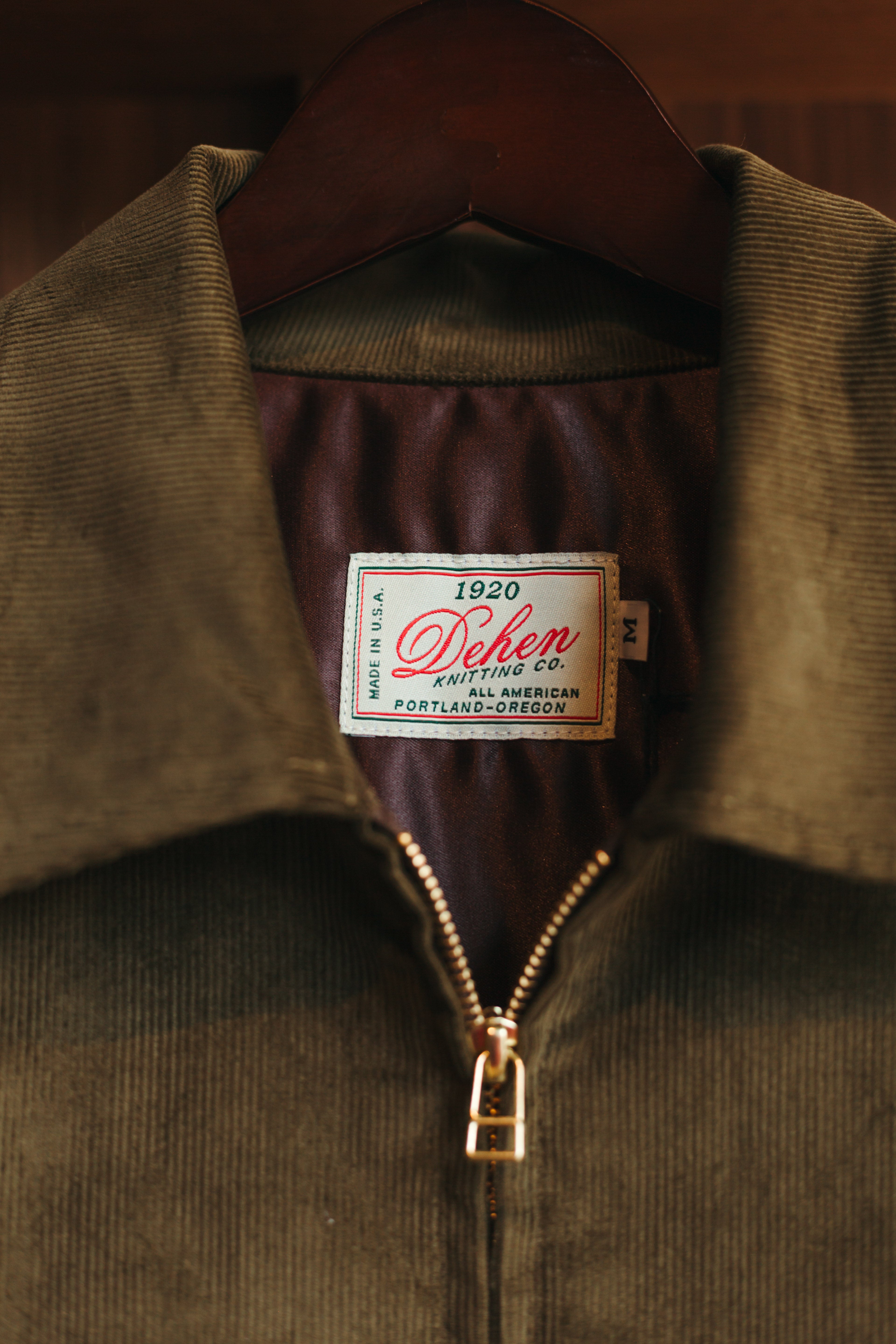 Dehen1920 60's Cut Team Jacket in Corduroy