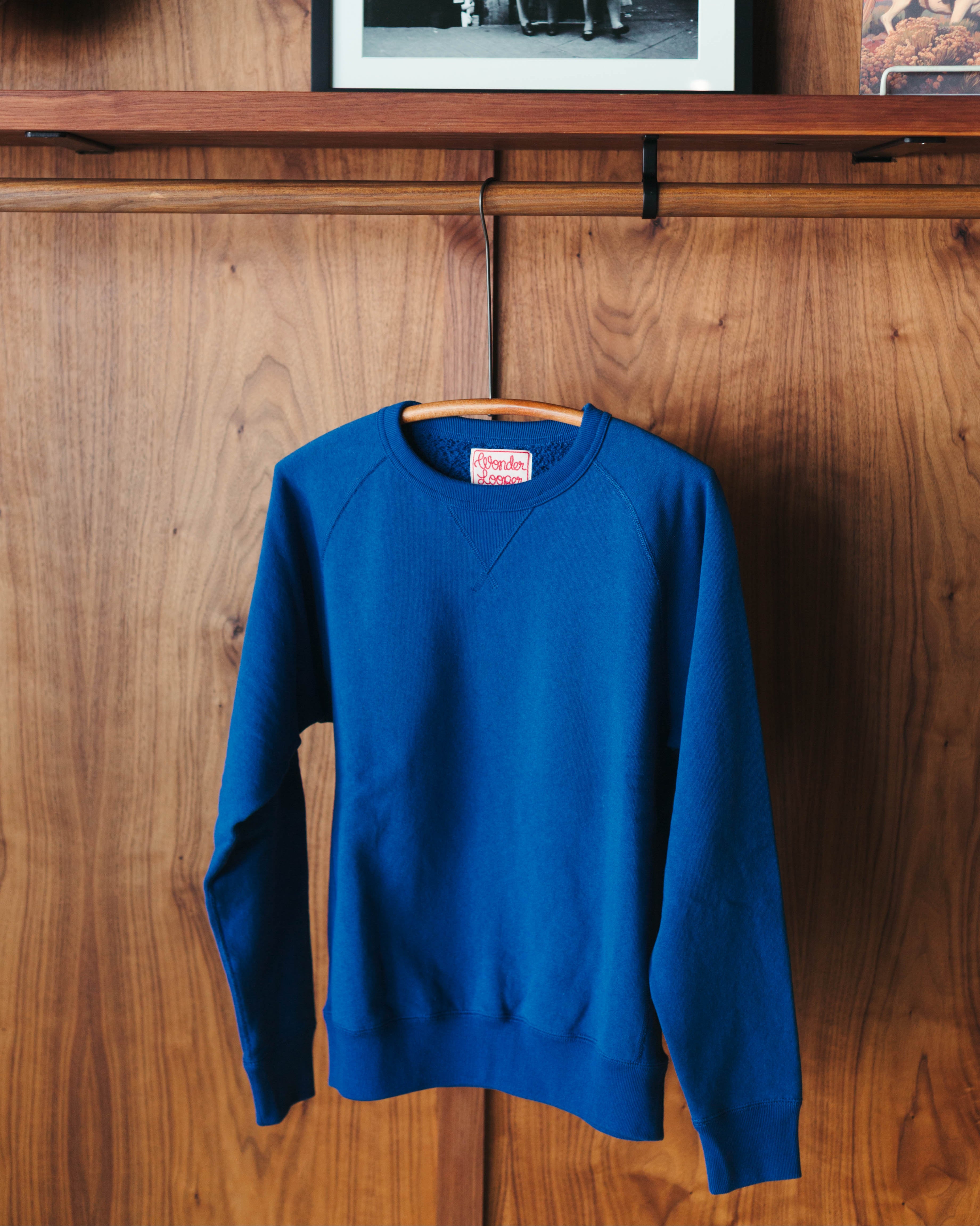 Pullover Crewneck - Super Looper French Terry - Varsity Blue