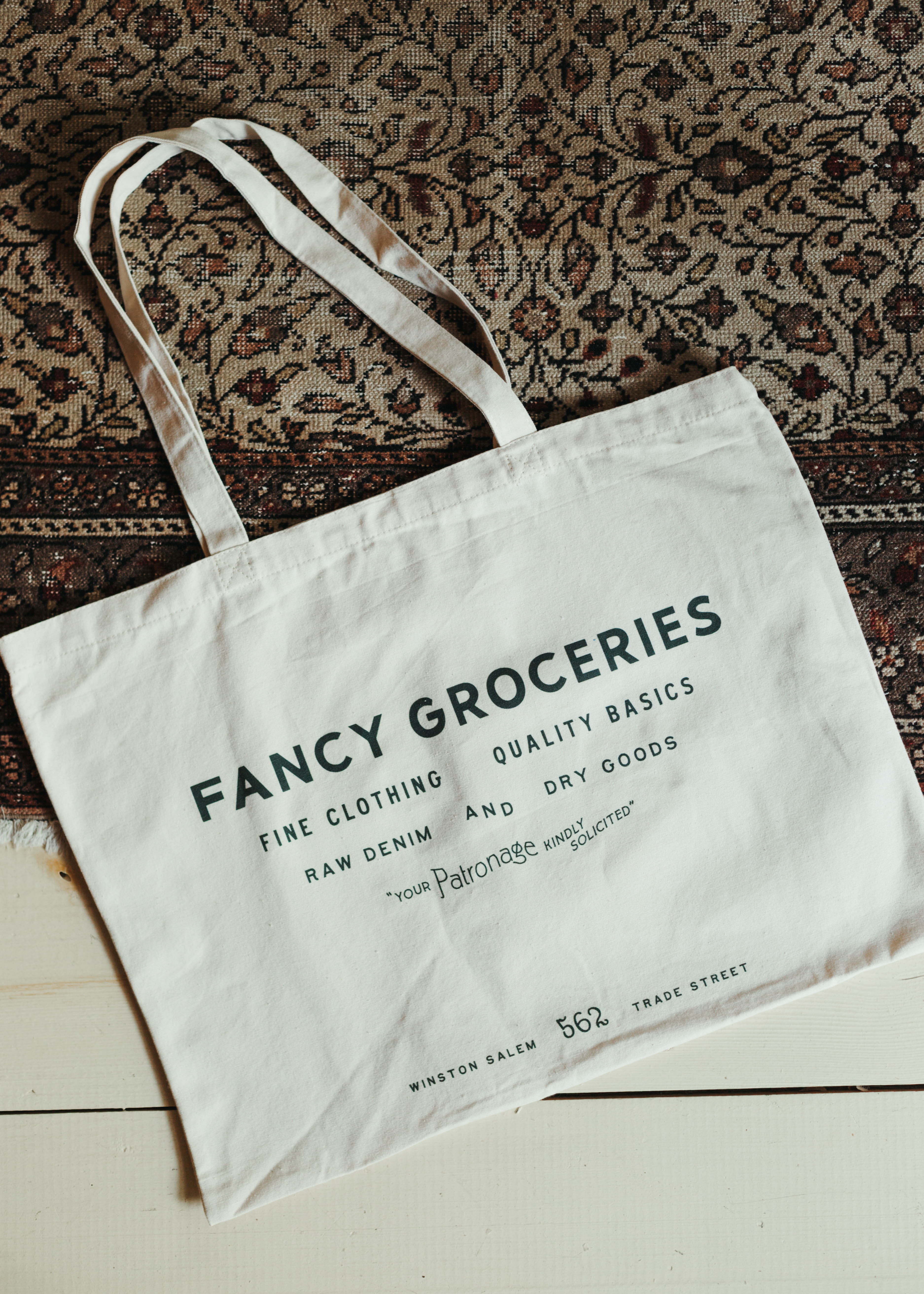 Fancy Groceries Tote Bag