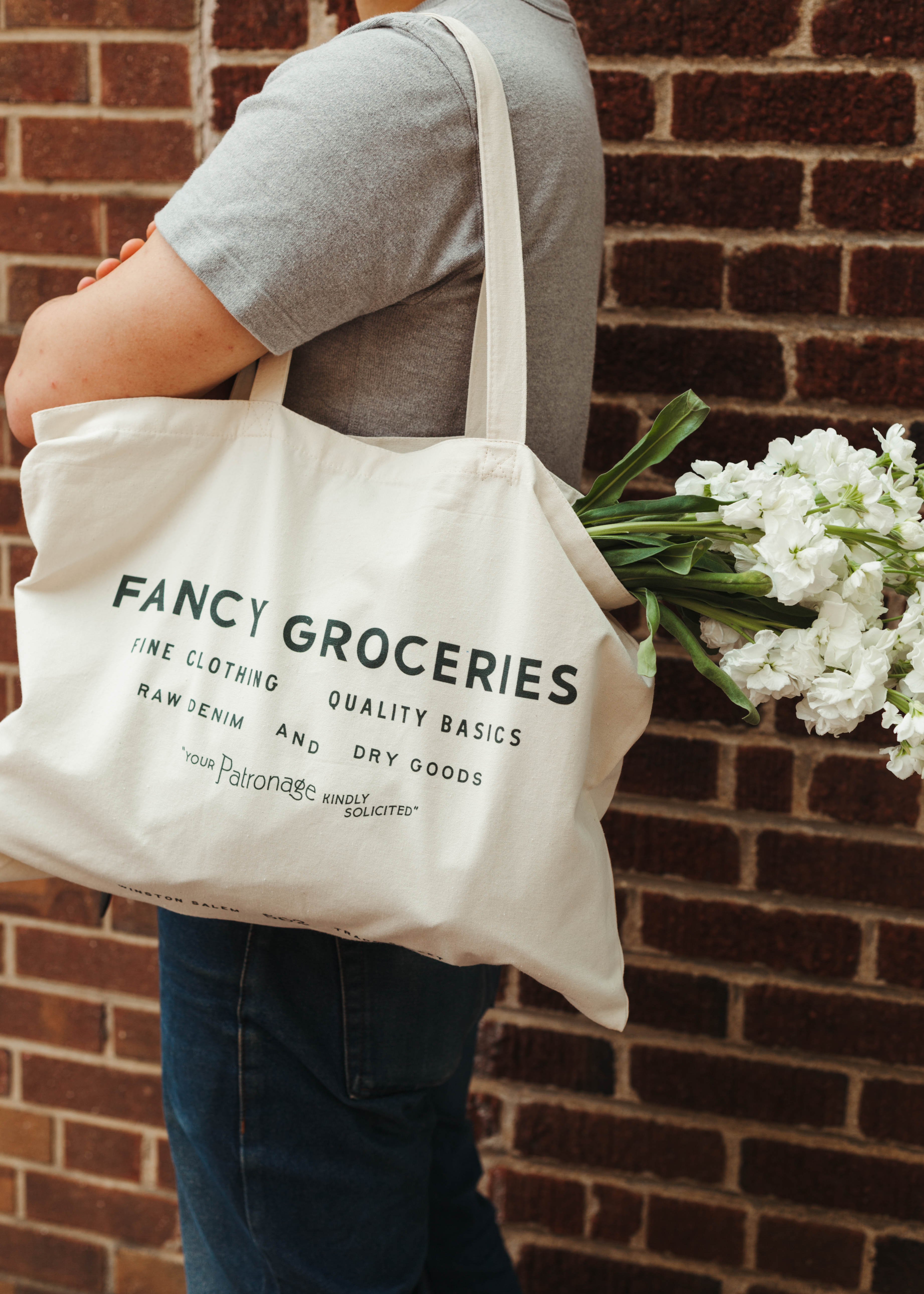 Fancy Groceries Tote Bag