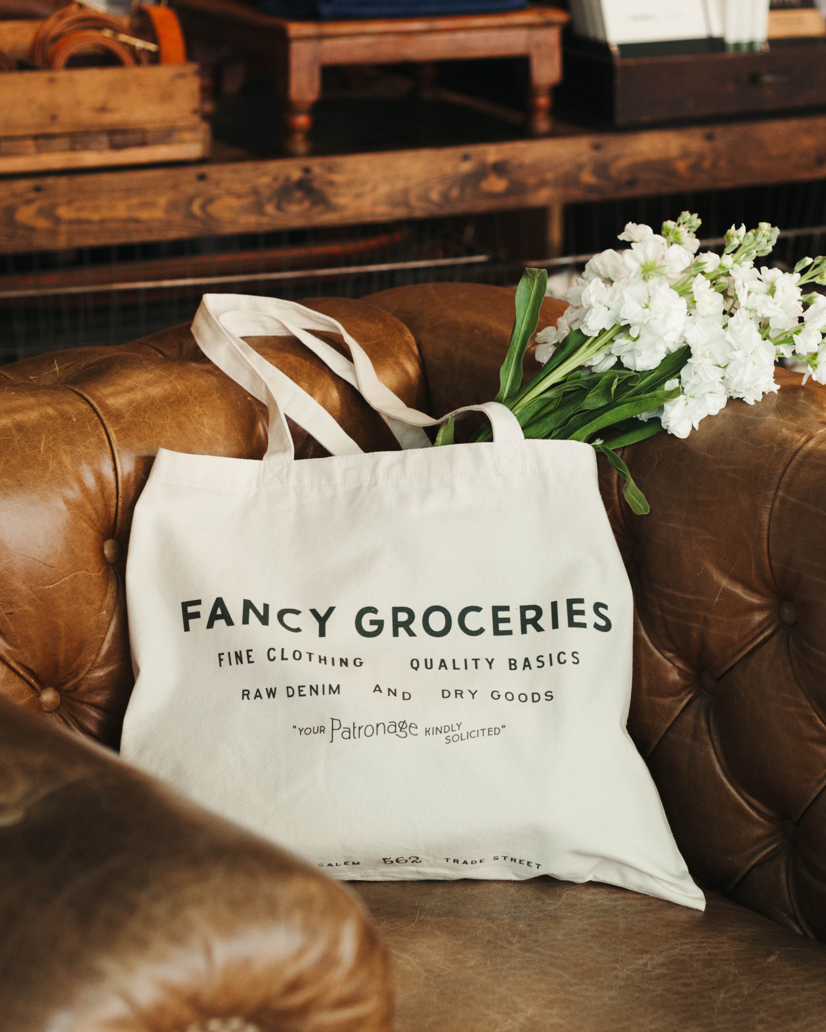 Fancy Groceries Tote Bag