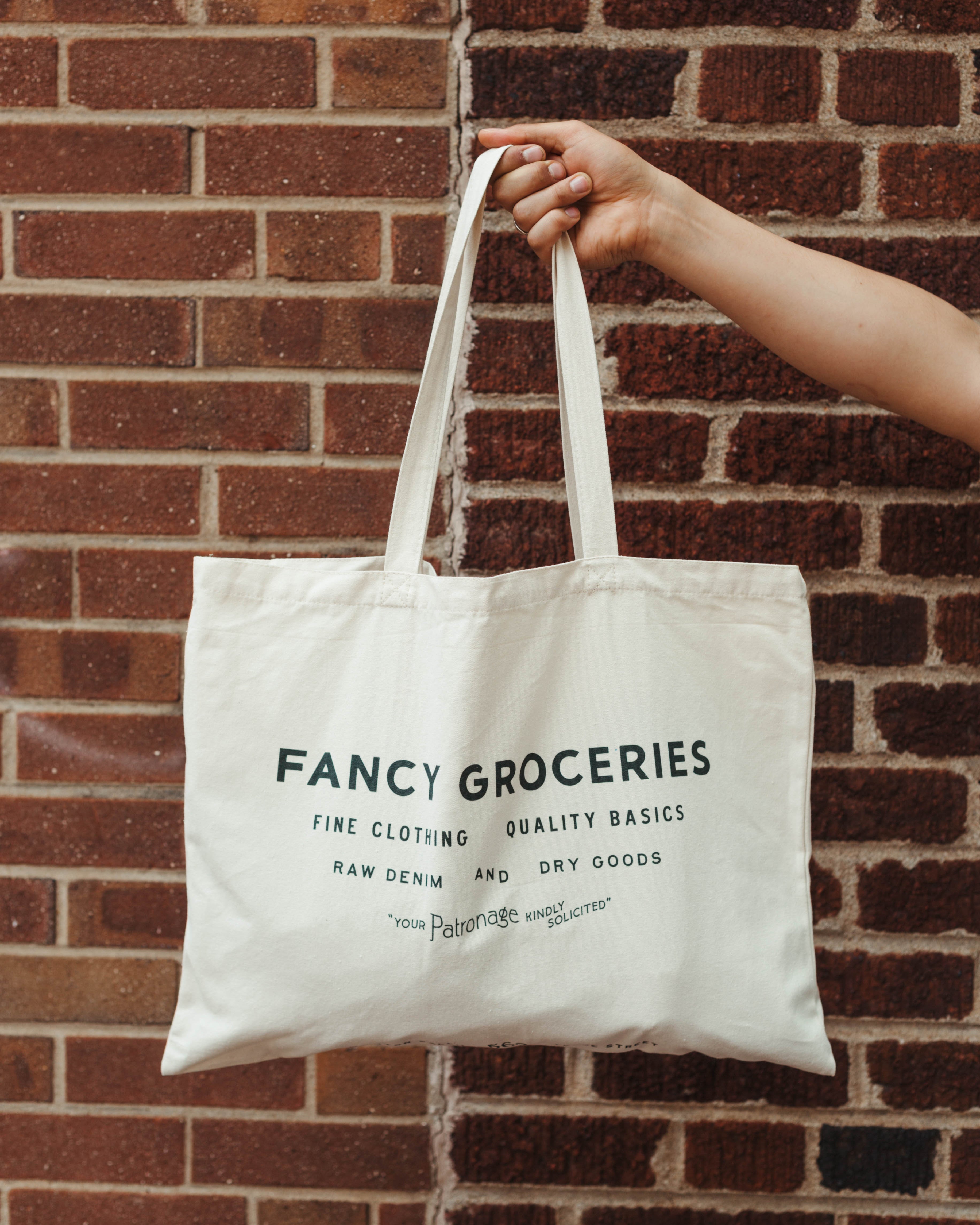 Fancy Groceries Tote Bag