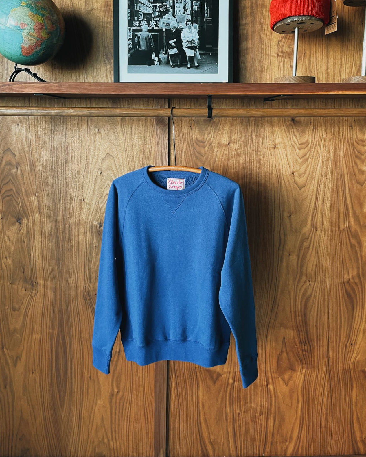 Pullover Crewneck - Super Looper French Terry - Varsity Blue
