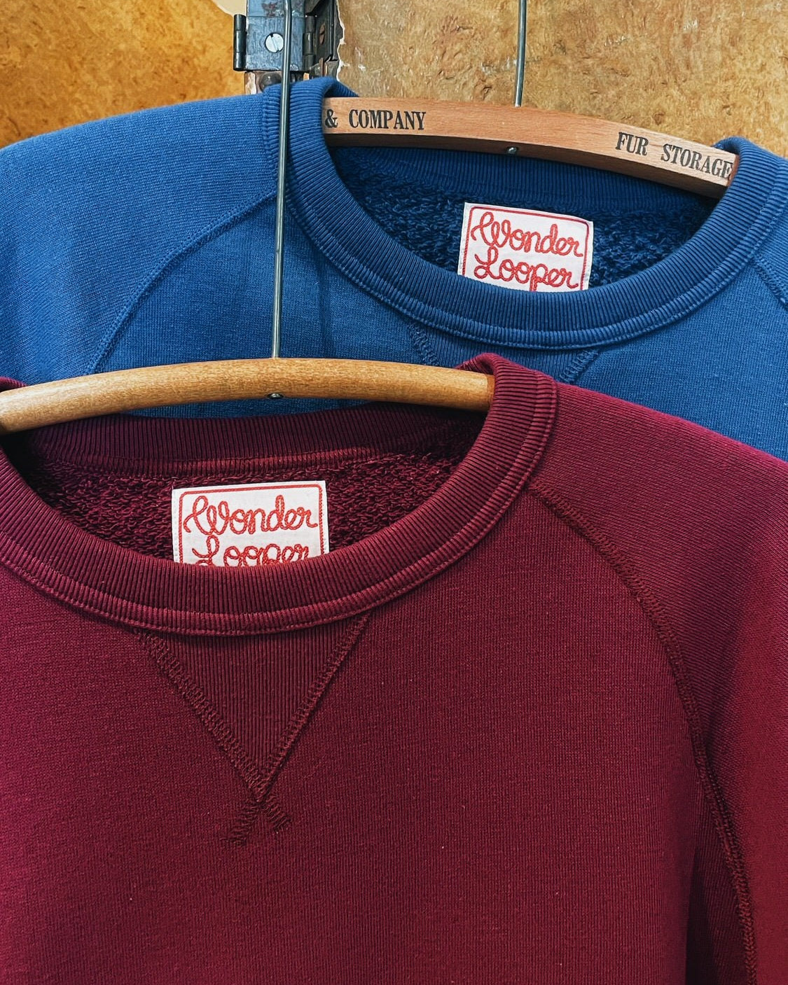 Pullover Crewneck - Super Looper French Terry - Varsity Blue