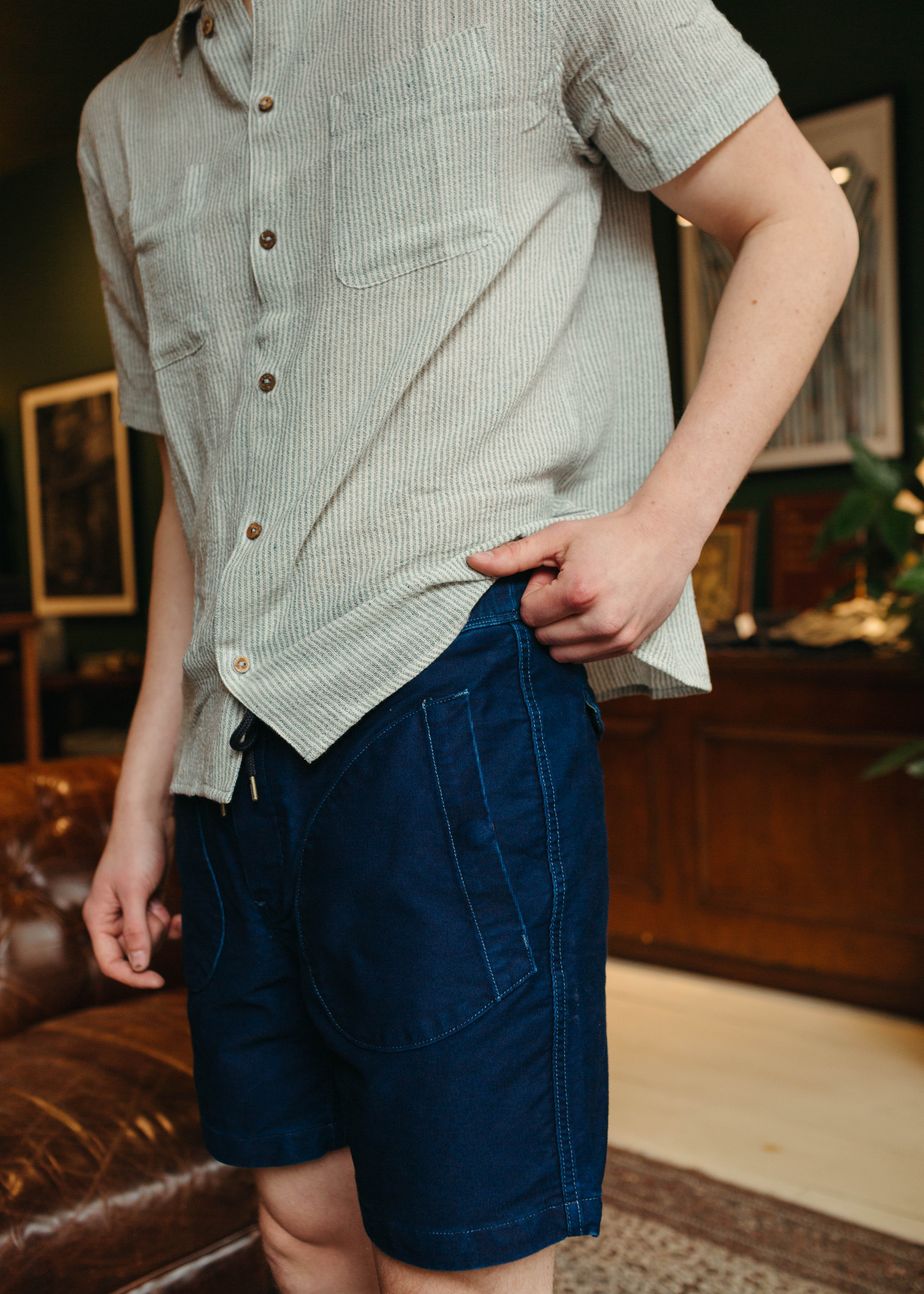 Freenote Cloth Premium Indigo Deck Shorts