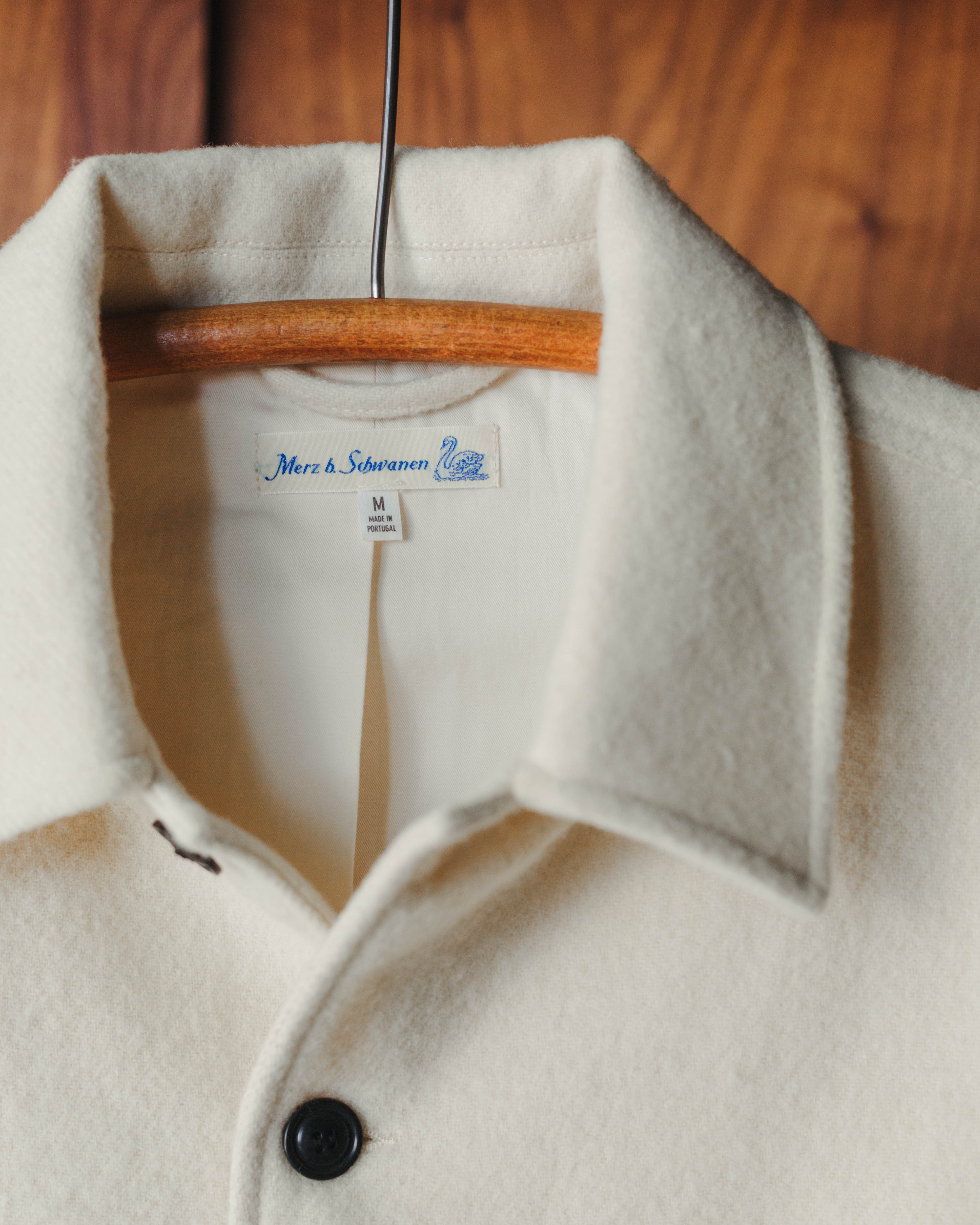 Merz B Schwanen Portuguese Wool Cropped Jacket