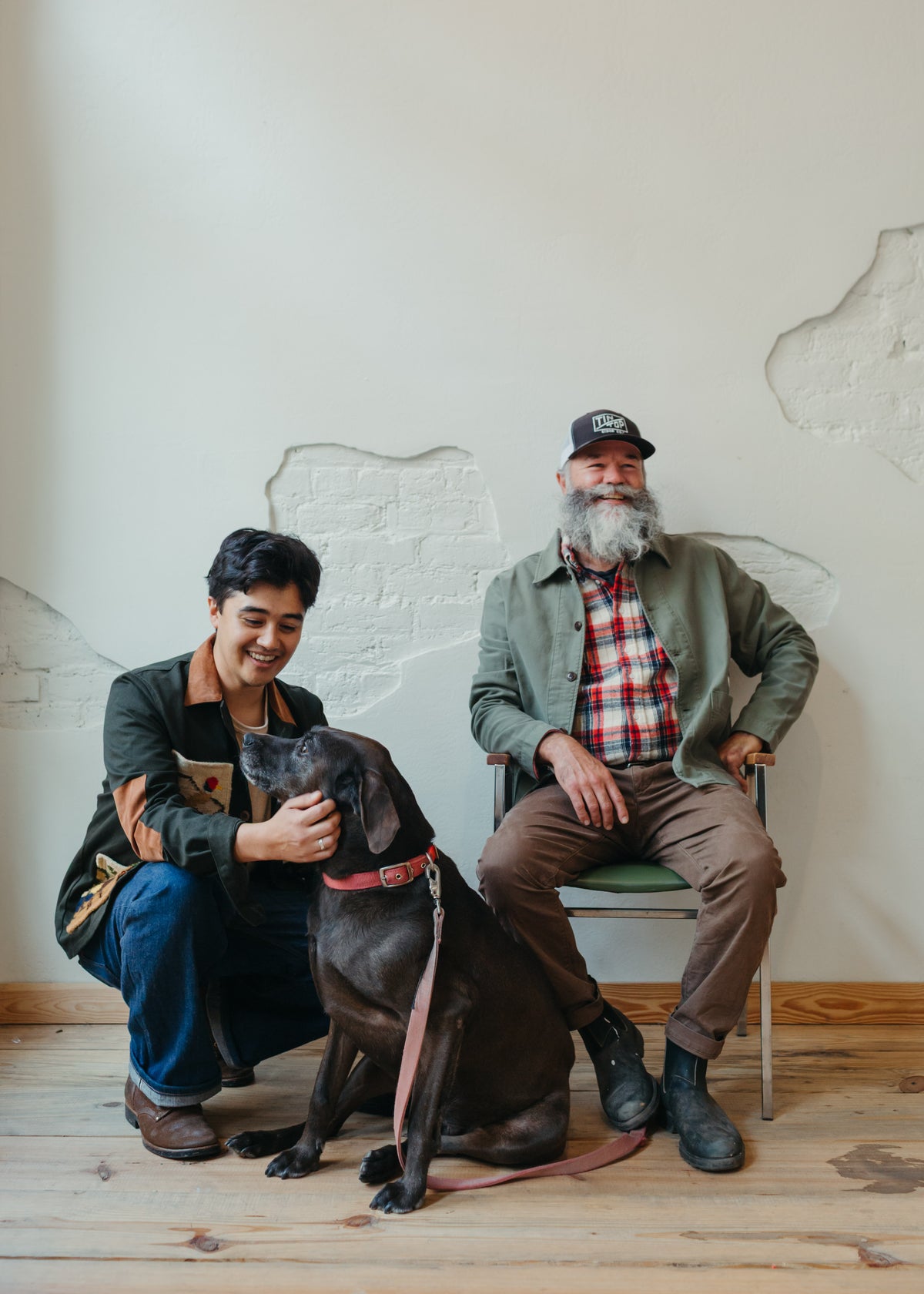 Gitman Vintage Red Brushed Winter Madras Flannel