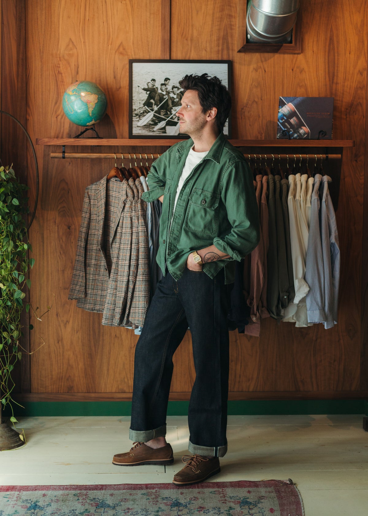 Naked & Famous Harionago Selvedge in Strong Guy