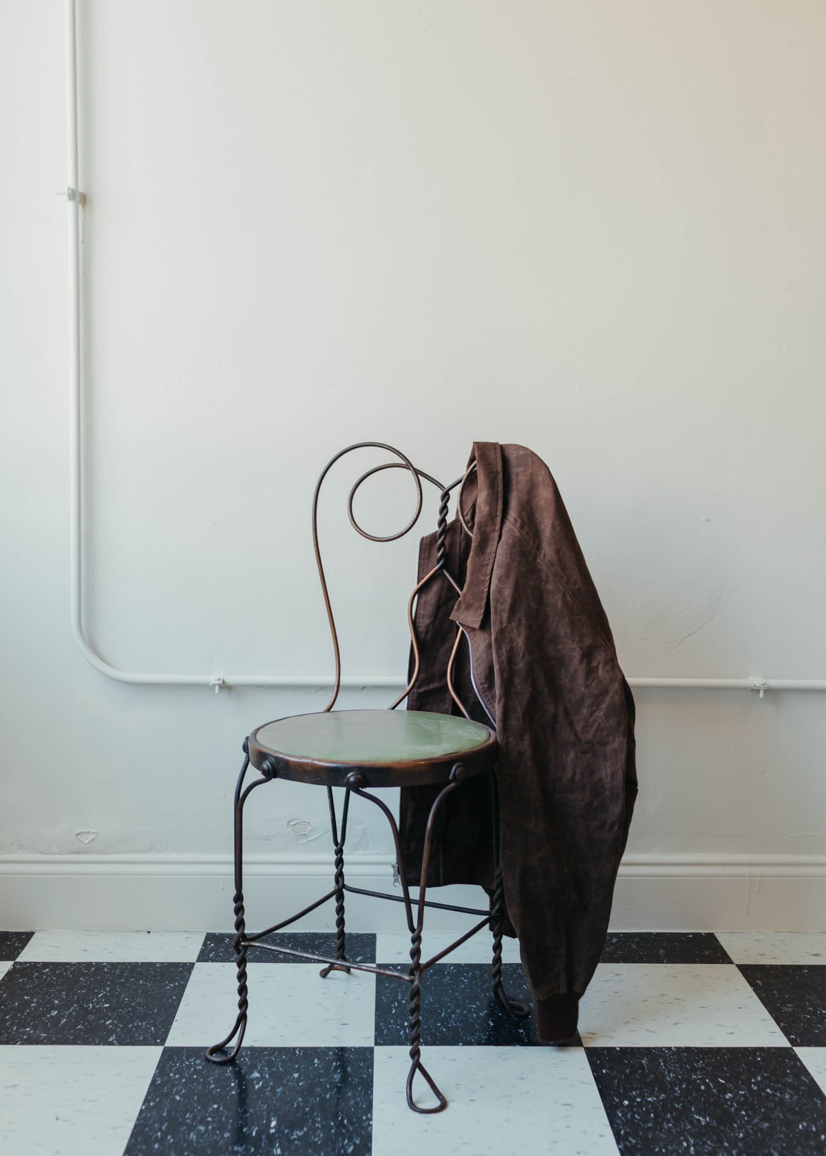 Randy's Garments Maine Jacket in Brown Waxed Sailcloth