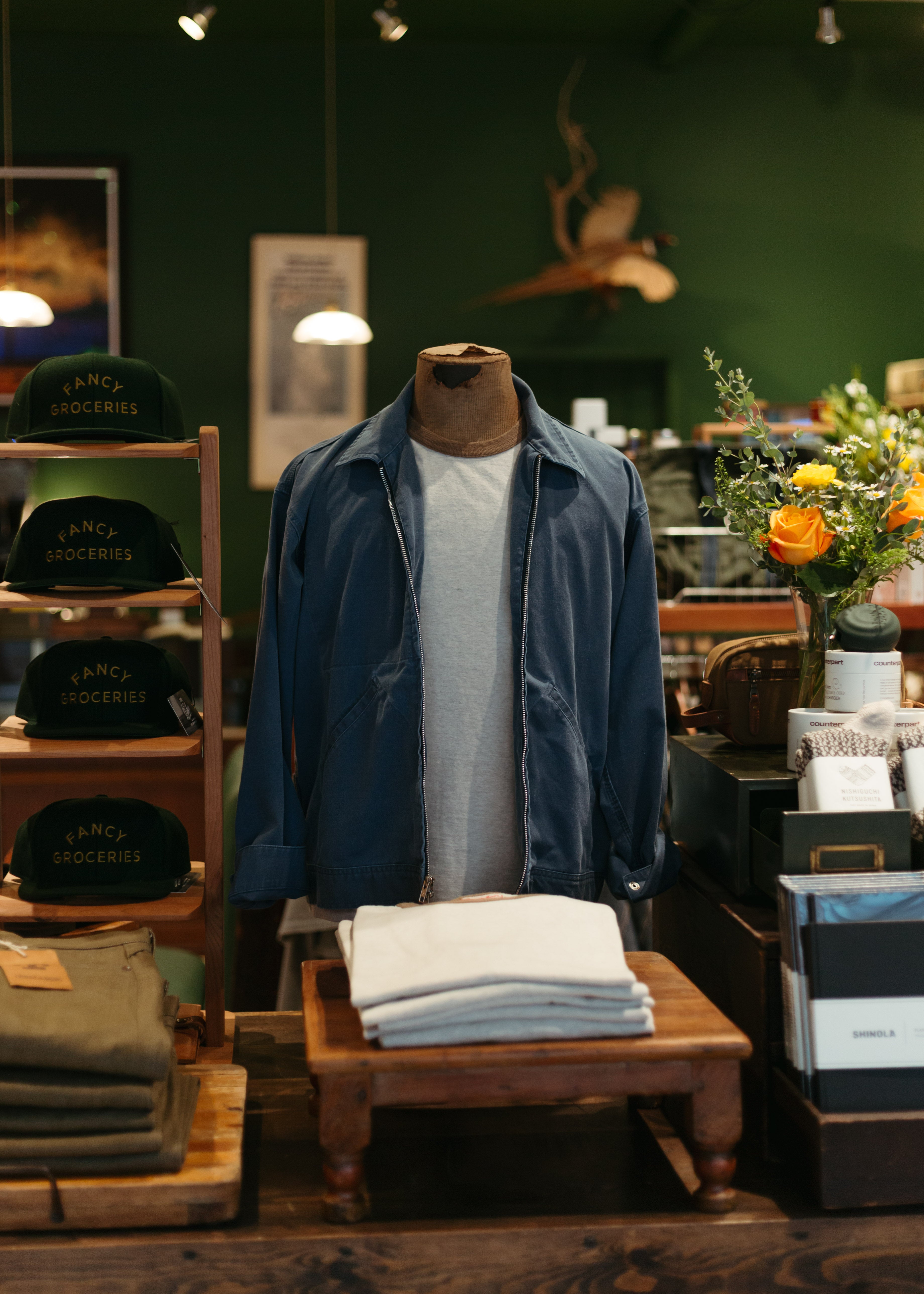 Randy's Garments 7oz Indigo Dyed Mechanics Jacket