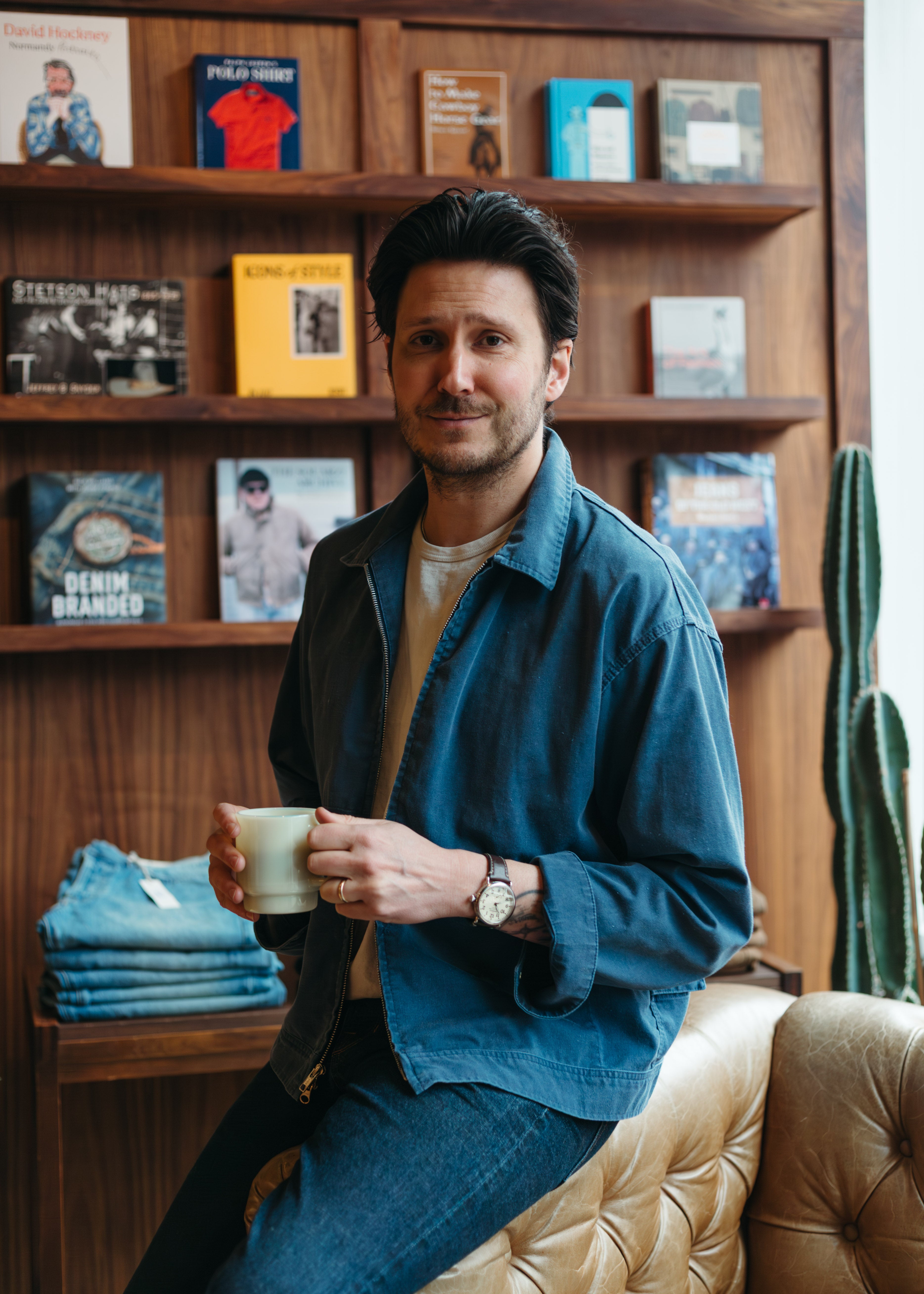 Randy's Garments 7oz Indigo Dyed Mechanics Jacket
