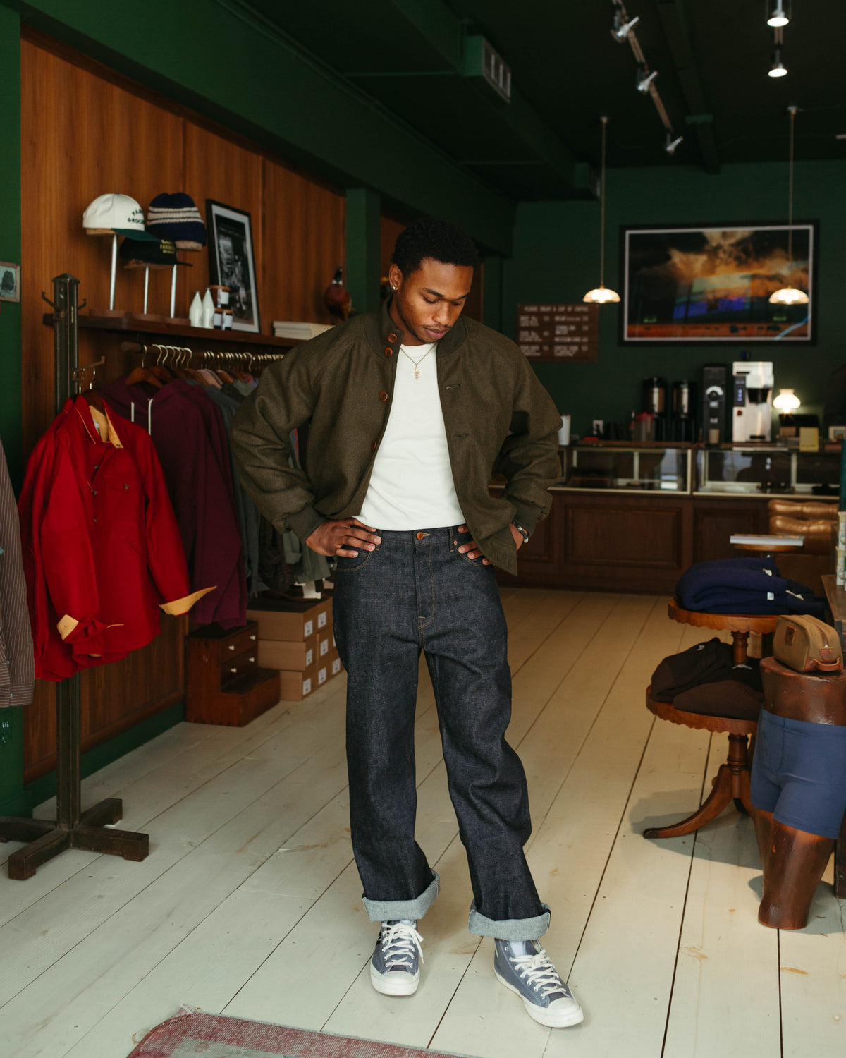 Freenote Cloth 16oz Denim in Modesto Fit