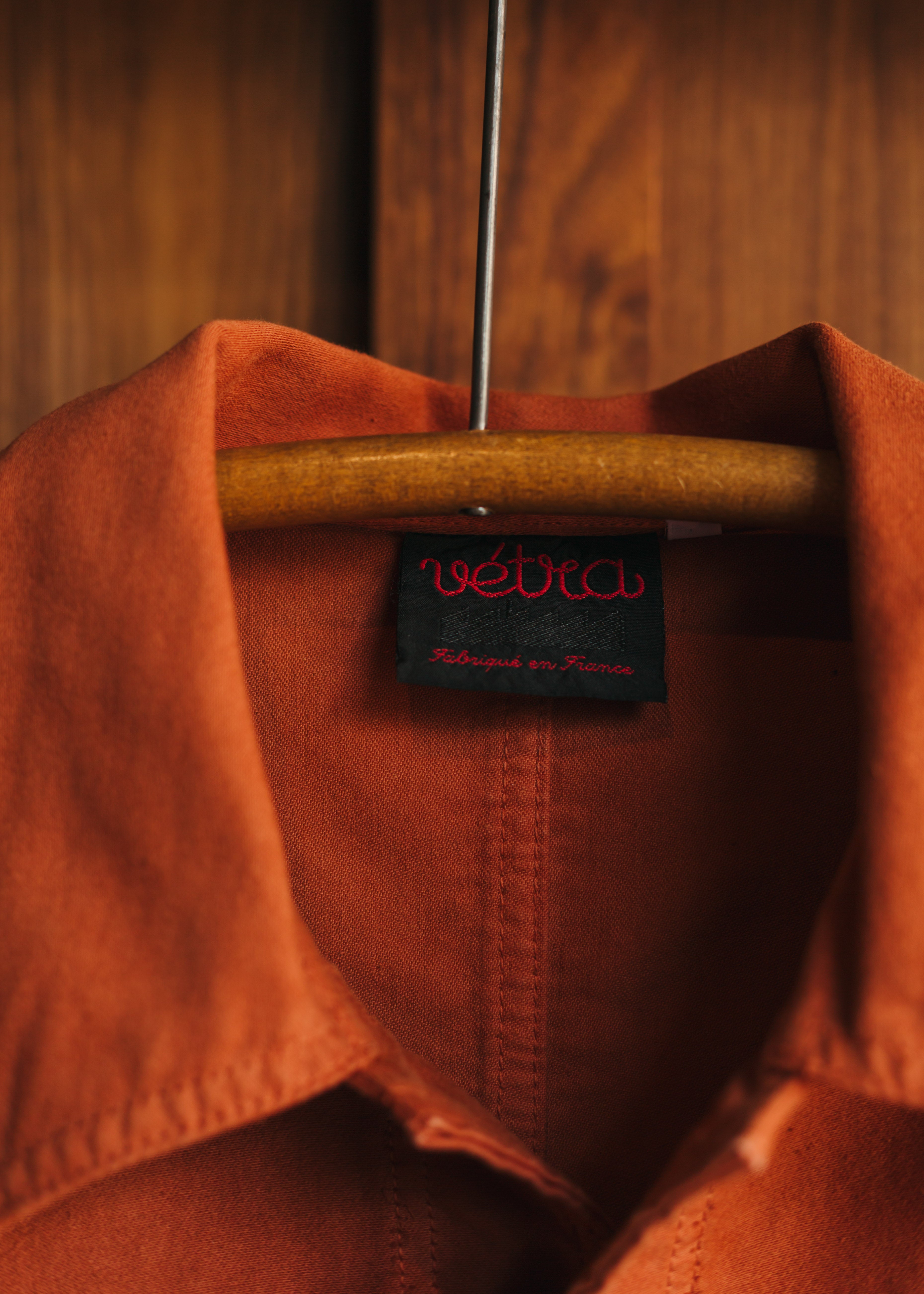 Vetra Workwear Chore Jacket in Sateen Organic Moleskin
