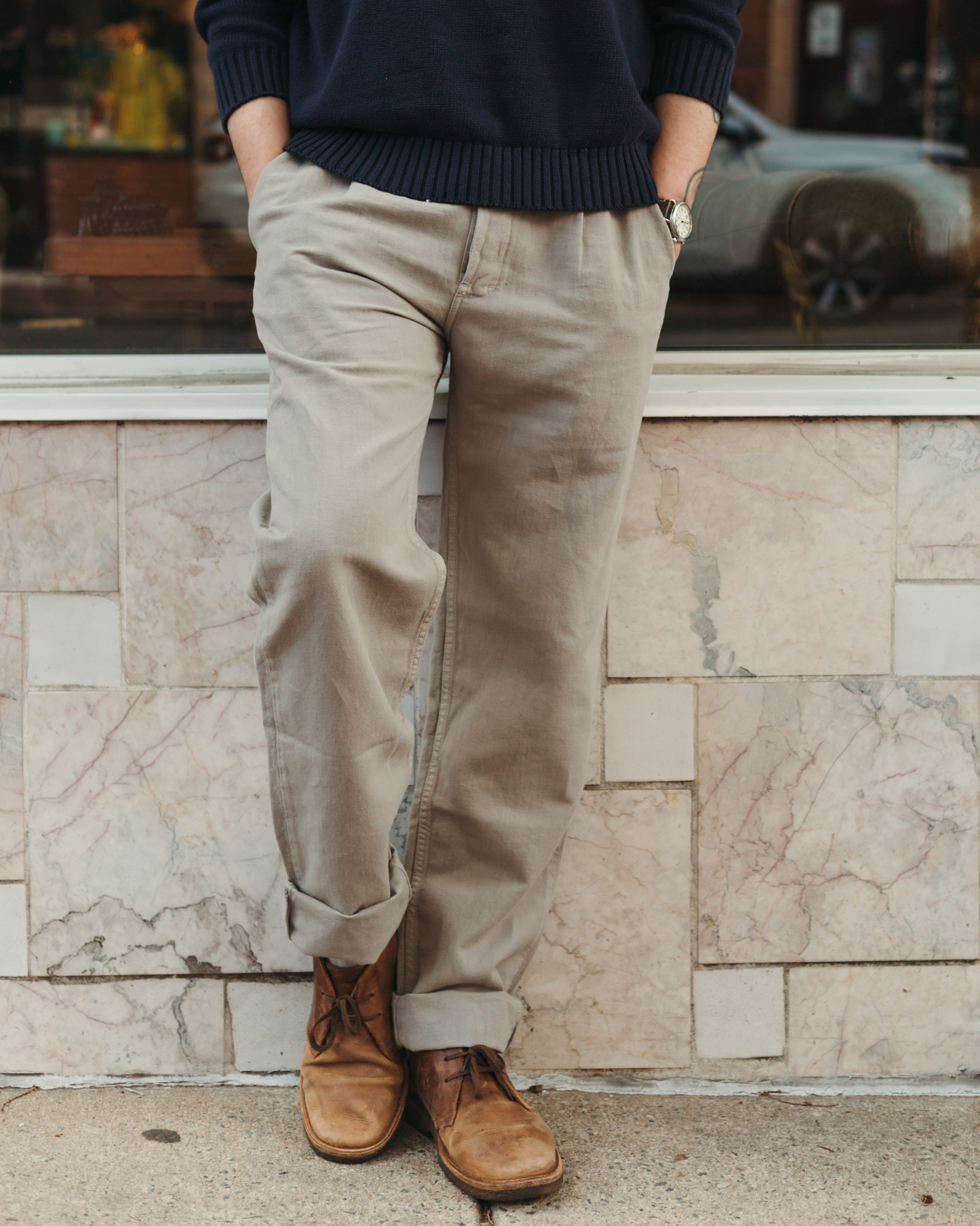 Vetra Linen + Cotton Rigging Trousers