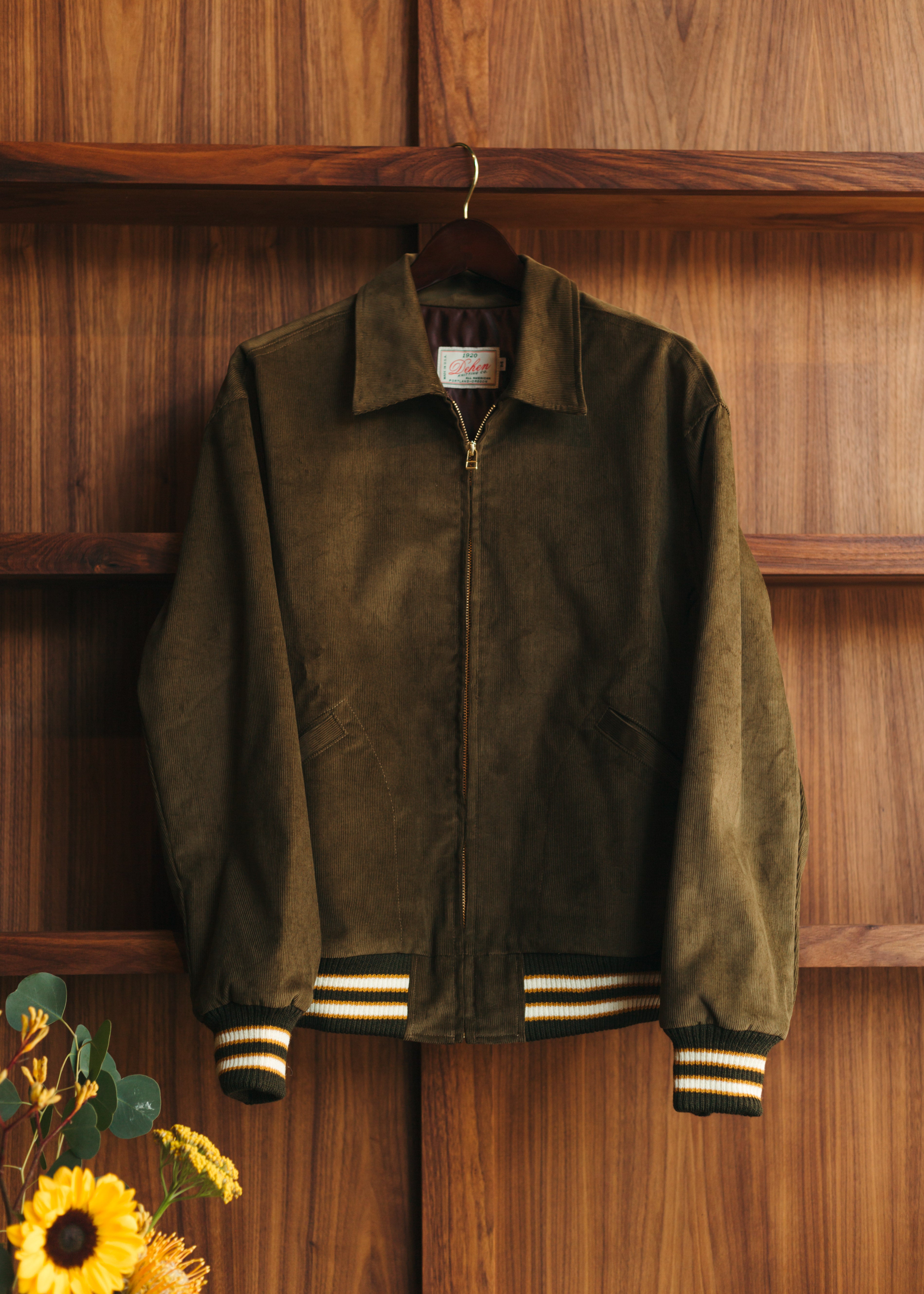 Dehen1920 60's Cut Team Jacket in Corduroy