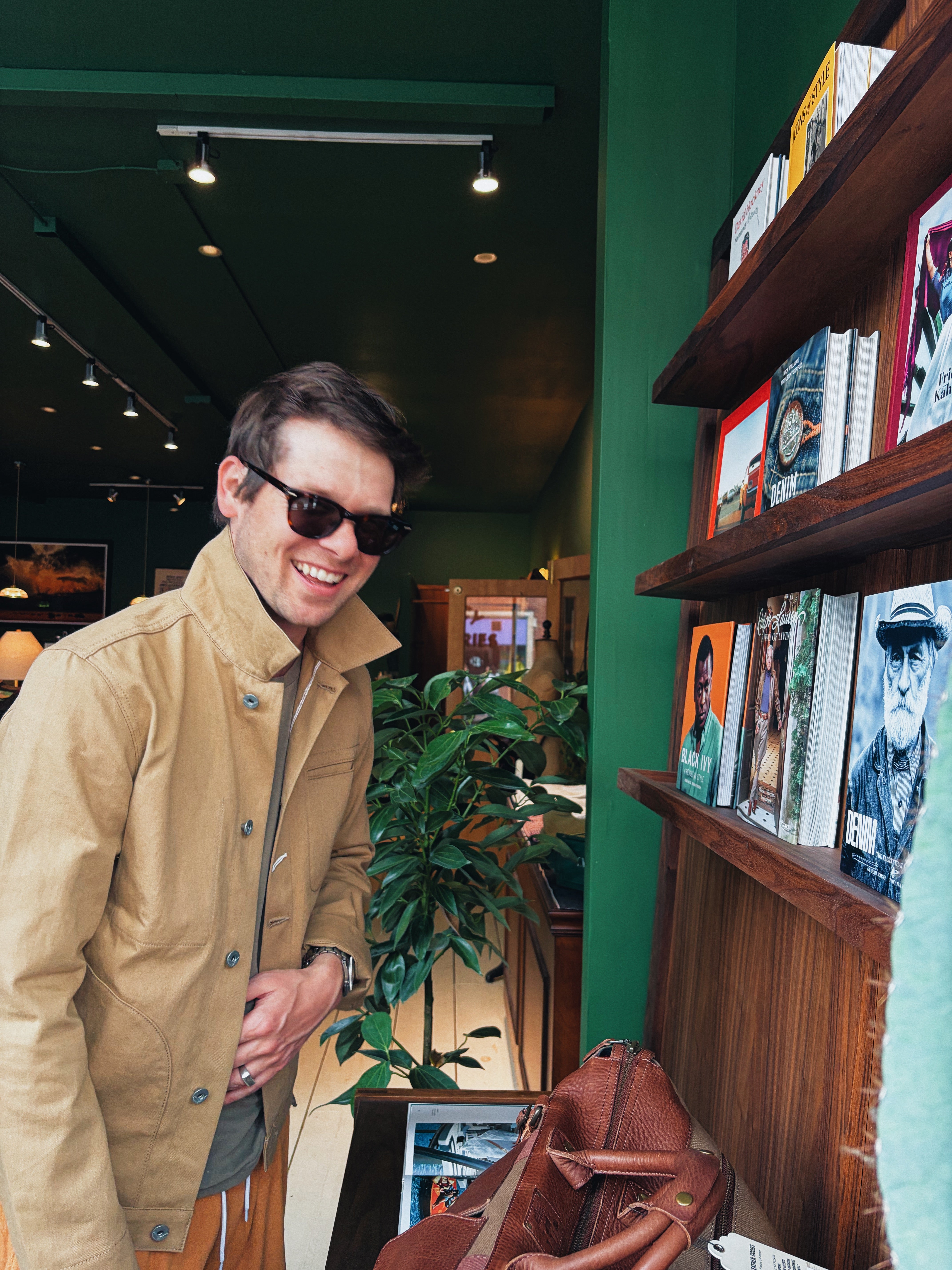 Rogue Territory Supply Jacket in Tan 13.5oz Japanese Selvedge Denim