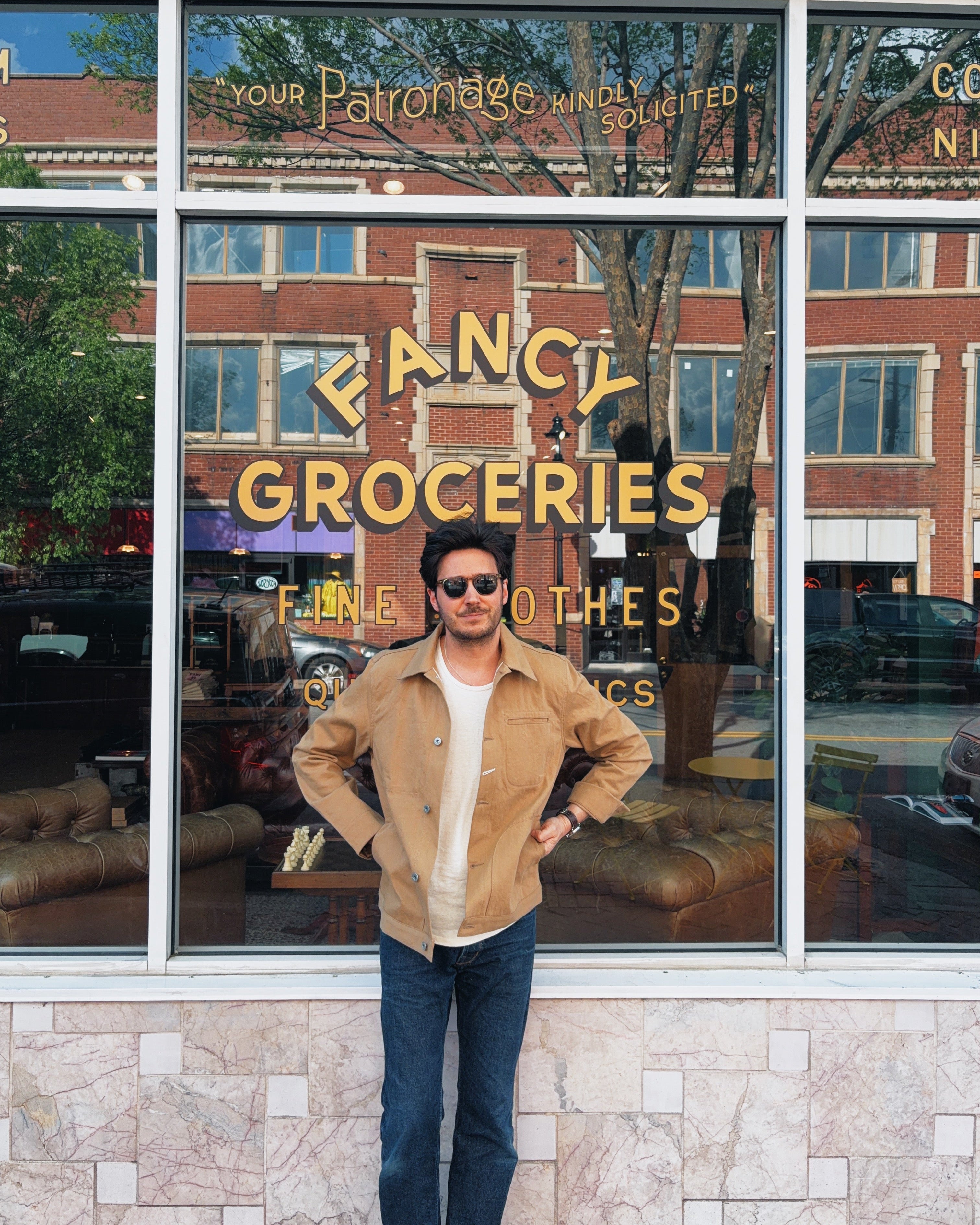 Rogue Territory Supply Jacket in Tan 13.5oz Japanese Selvedge Denim