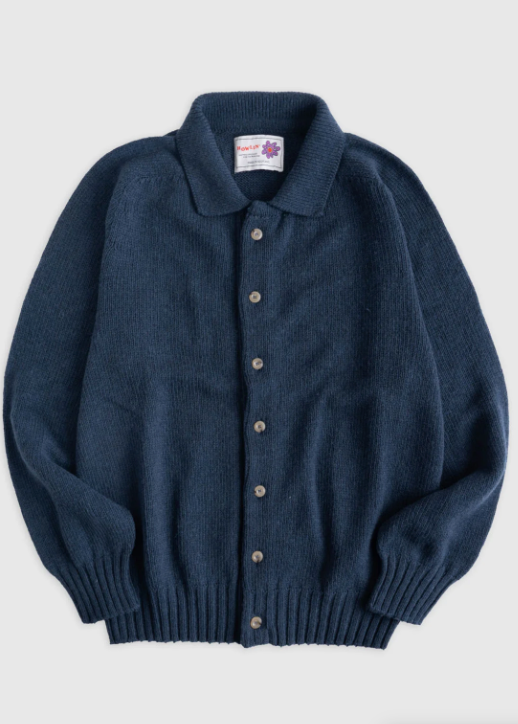 Howlin Echoes of Dust Cotton + Lambswool Cardigan