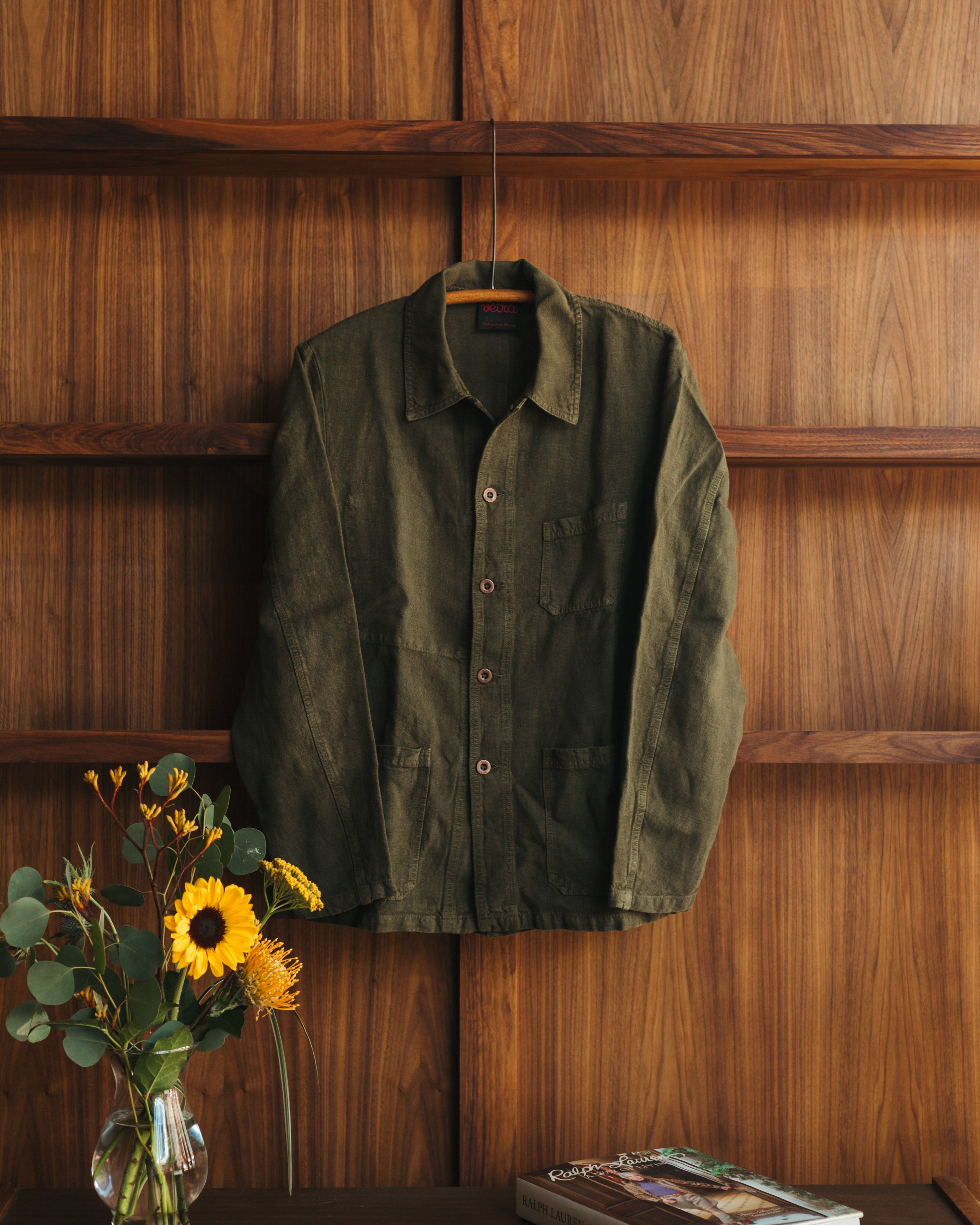 Vetra Heavy Linen Chore Jacket